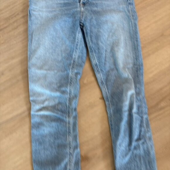 Agolde Nico High Rise Boyfriend Button Fly Jeans Size 24 Slim - Picture 3 of 8